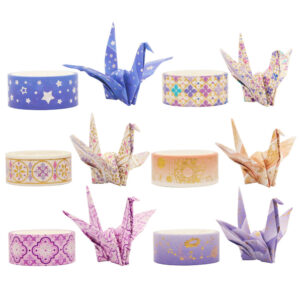 Hot Stamping Silver Cosmic Star Hand Account Sticker