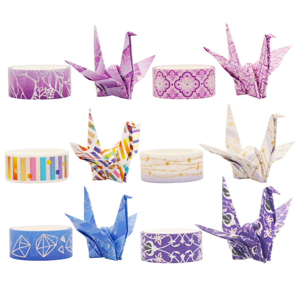 Hot Stamping Silver Cosmic Star Hand Account Sticker - Image 5