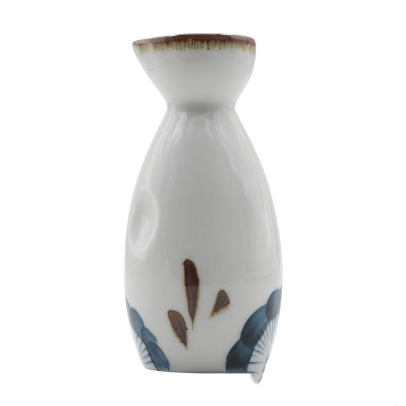 Japanese Style Hand-Painted Ceramic Sake Cup Household Liquor Cup Dispenser - Image 6