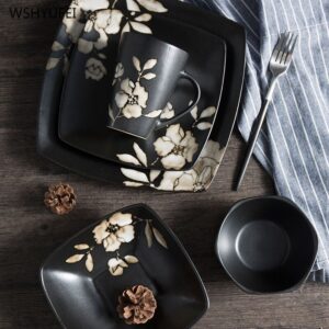 Household hand-painted ceramic tableware