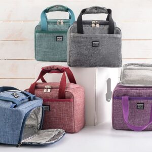 Hand carry aluminum foil thickened meal bag with meal