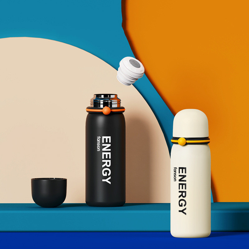 Large Capacity Stainless Steel Bullet Flask - Image 2