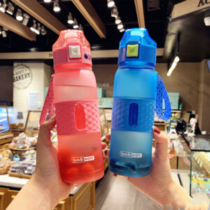 Personalized Fitness Sports Water Cup Male And Female Large Capacity Water Bottle Outdoor Student Filter Portable Plastic Cup