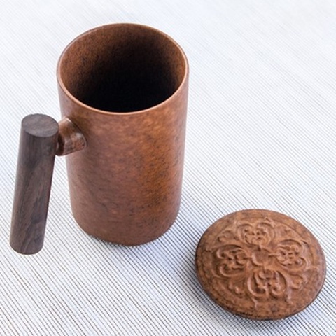 Tea Cup Ceramic Office Large Capacity Tea Set With Filter And Lid - Image 6