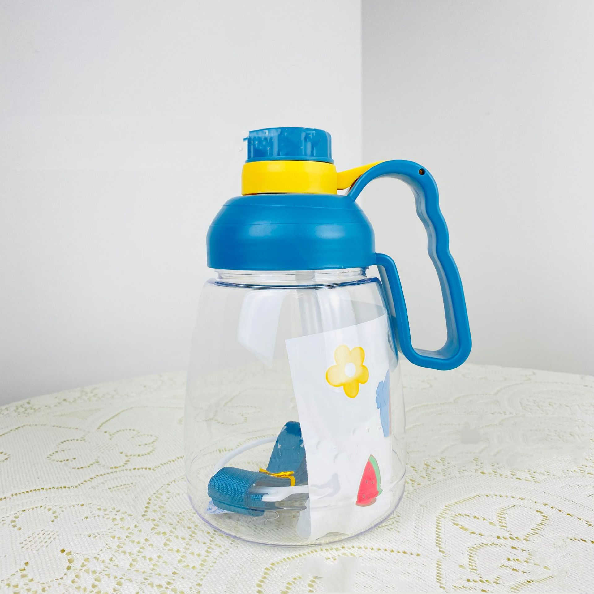 Cute Large Capacity Straw Water Cup Portable Sports Bottle - Image 5