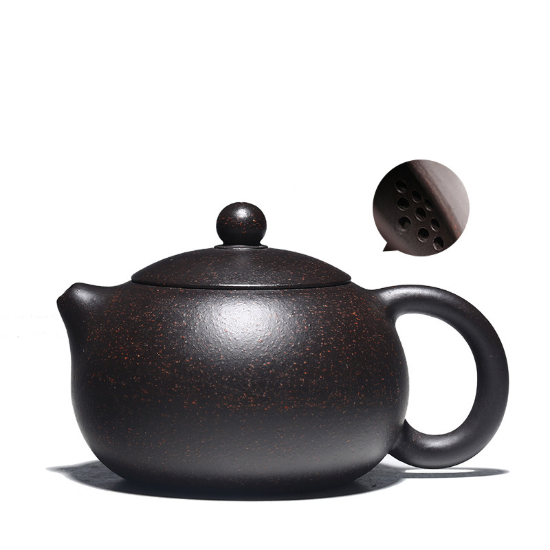 Purple Clay Pot Authentic Pure Handmade Master Xi Shi Pot Household Tea-making Size Capacity Single Tea Set - Image 4