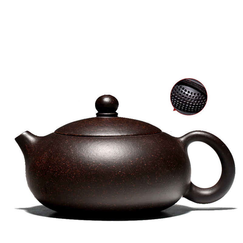 Purple Clay Pot Authentic Pure Handmade Master Xi Shi Pot Household Tea-making Size Capacity Single Tea Set - Image 5