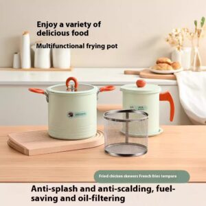 Large Capacity Household Multi-function With Strainer Deep-fried Pot