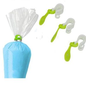 3 High Quality Cake Decorating Bag Clips