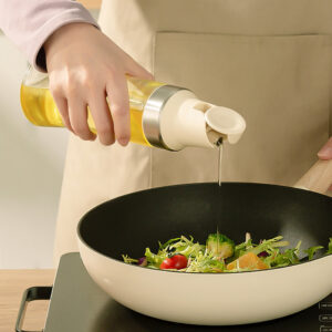 Large Capacity Automatic Opening And Closing Glass Oiler