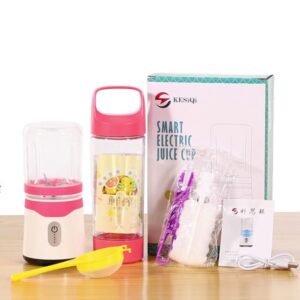 Double cup and six leaf juice cup large capacity small automatic carry-on electric new fashion ladies must