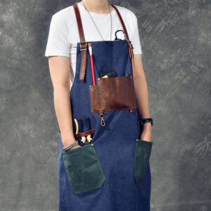 Craftsman Apron Designer Coffee Shop Canvas Apron Work Apron Bag