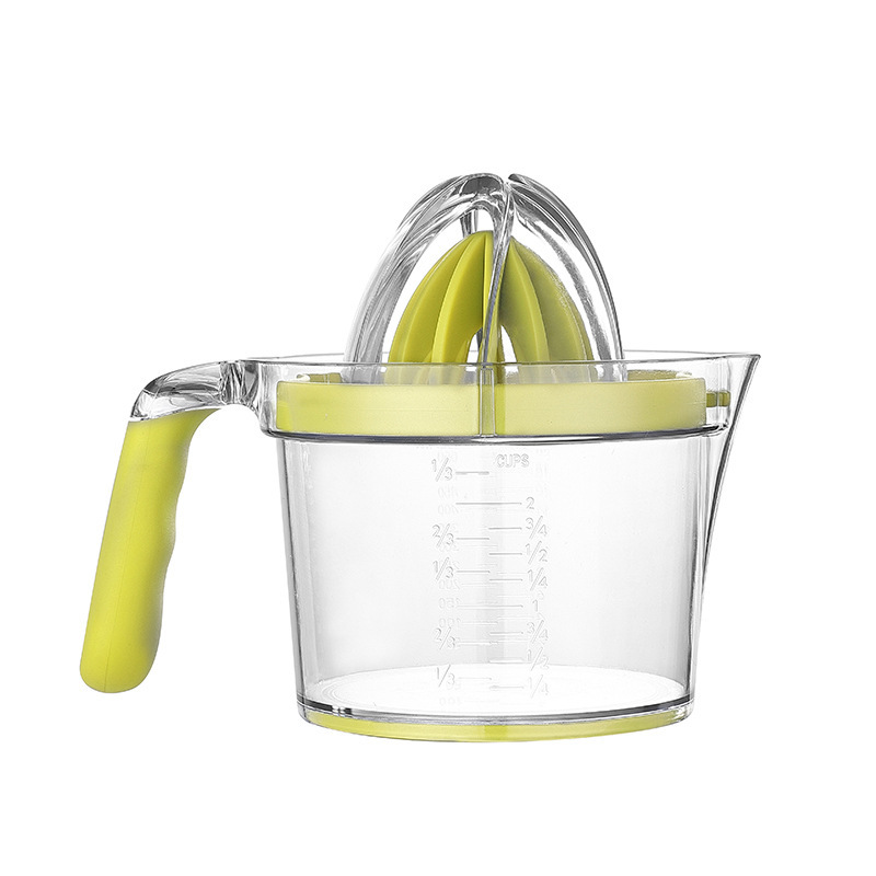 Lemon Orange Juicer Manual Hand Squeezer Fruit Juicer Lime Press With Built-in Measuring Cup And Grater Egg Separator Non-Slip - Image 7