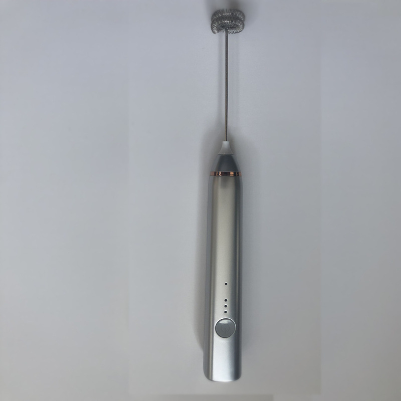 Household Hand-held Blender With Rechargeable Battery Milk Shaker - Image 6