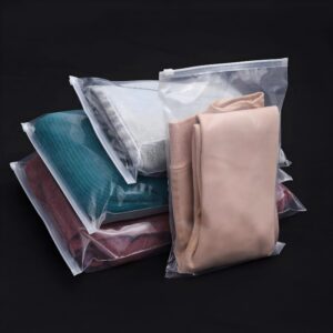 Clothing PE Thickened Blank Zippered Bag