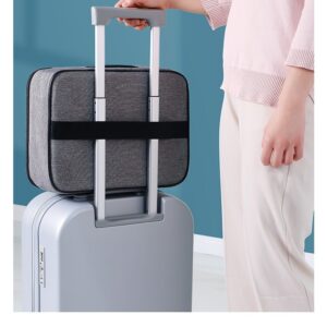 Multi-functional Travel Storage Bag, Cationic Waterproof Organizing Zipper Bag, File And Passport Storage Bag With Combination Lock