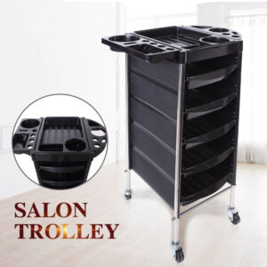 Hand Push Salon Shelf Tool Cart