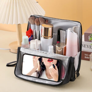 Plus-sized Capacity Canvas Good-looking Oxford Dormitory Cosmetic Bag