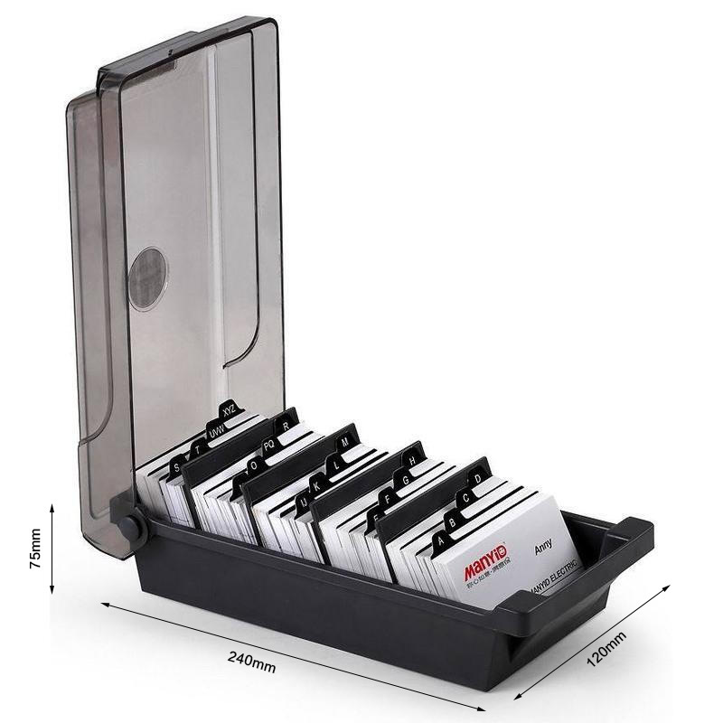 Super Large Capacity Business Card Storage Box - Image 2