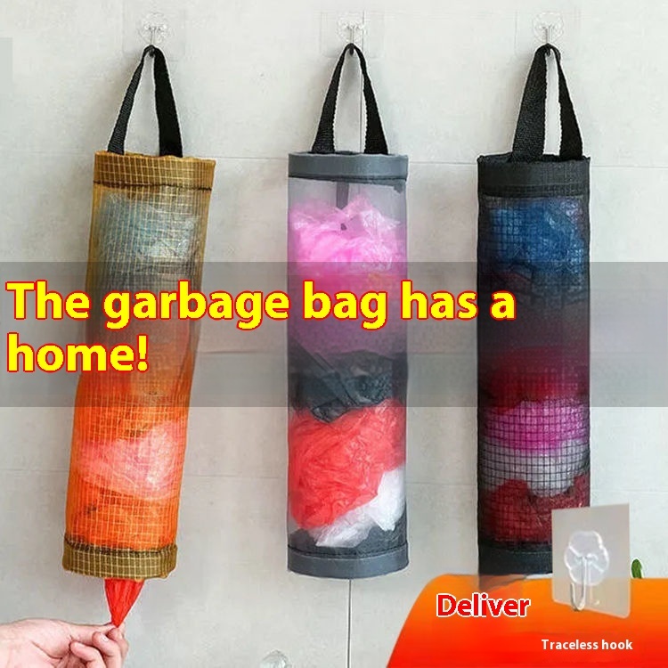Kitchen Garbage Bag Storage Fantastic Storage Wall Hanging Bag