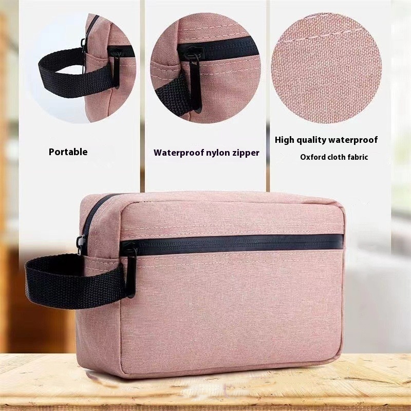 Oxford Cloth Waterproof Wash Multi-functional Portable Clutch Large Capacity Storage Bag