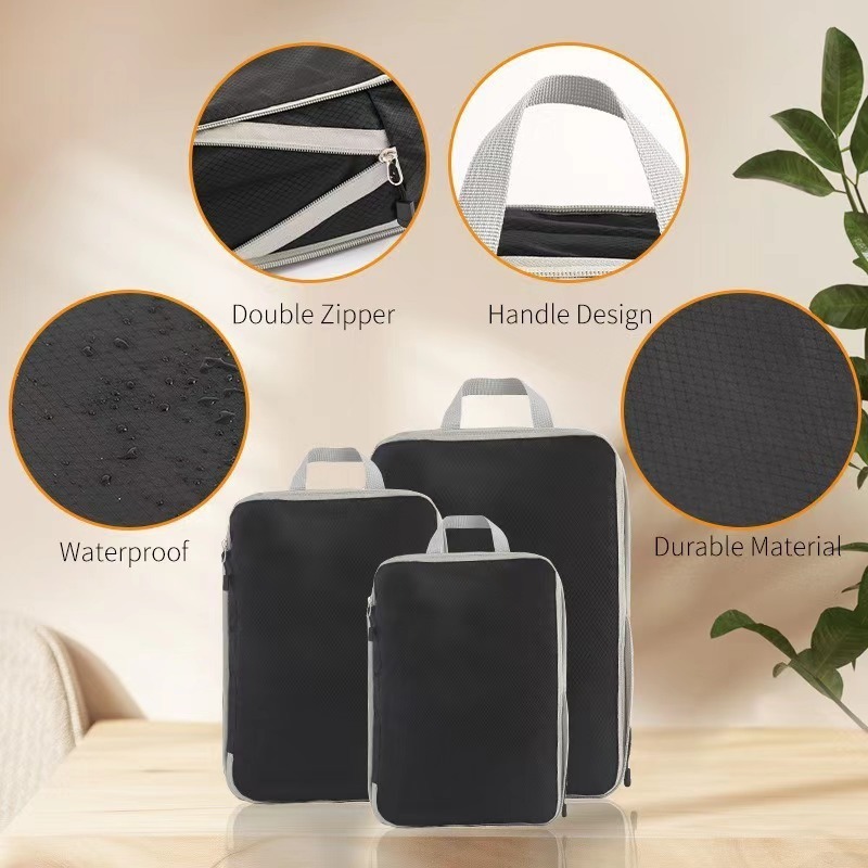 Compression Three-piece Set Luggage Storage Bag