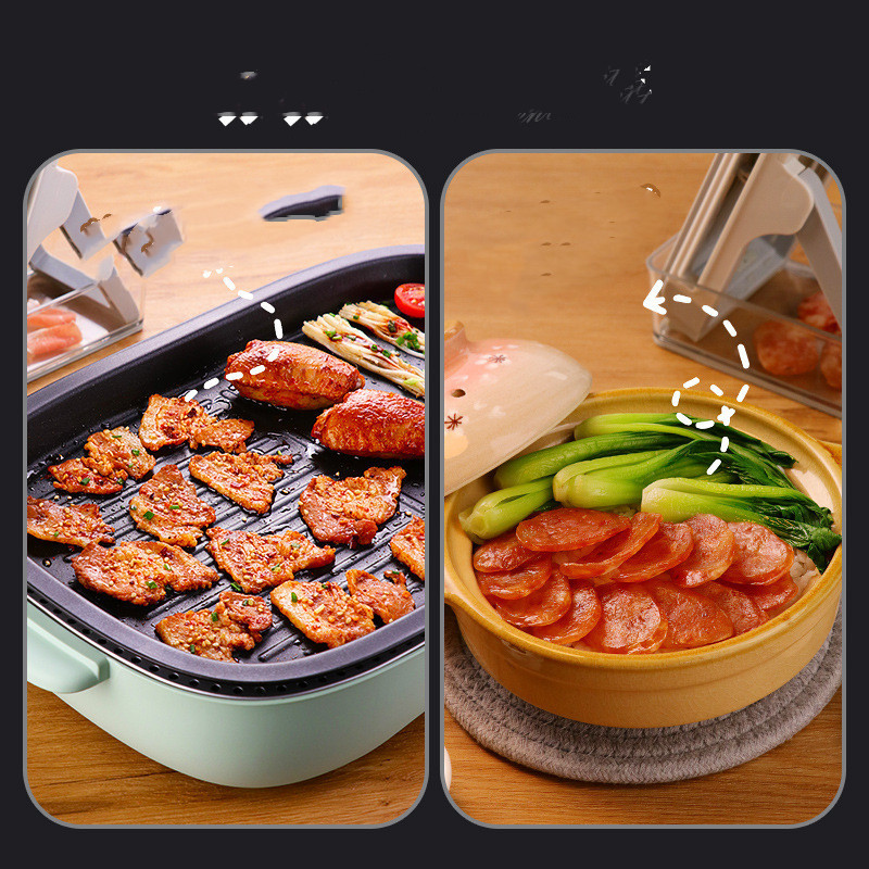 Hand Chopper Kitchen Lever Press Grater - Image 5