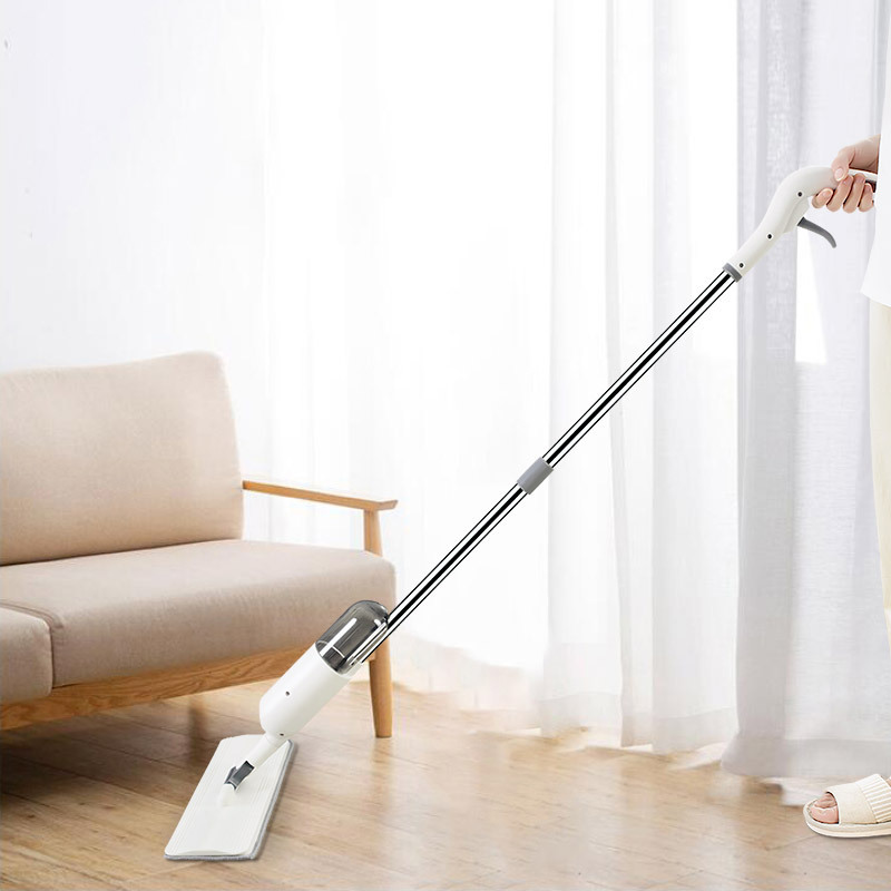 Flat Squeeze Mop Lazy Mop With Bucket Wringing Floor Cleaning Mop Hand Free Microfiber Mop Pads - Image 2