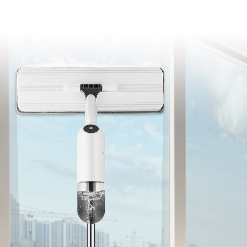 Flat Squeeze Mop Lazy Mop With Bucket Wringing Floor Cleaning Mop Hand Free Microfiber Mop Pads - Image 4