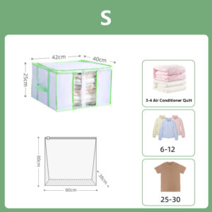 Taili Vacuum Compression Storage Box Bag Large Foldable Fabric Box