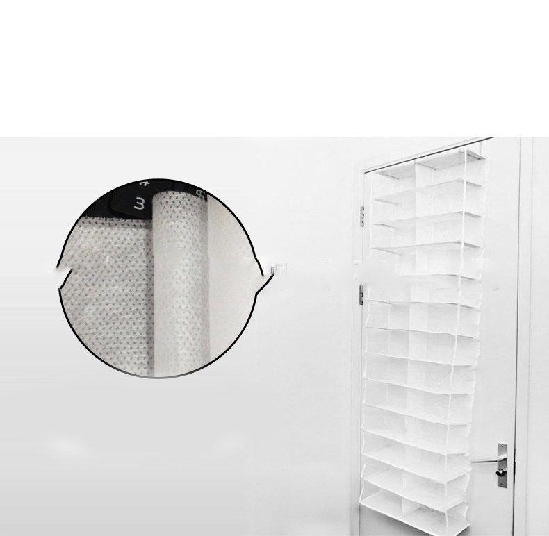 Household Three Dimensional Non Woven Storage Hanging Bag - Image 6