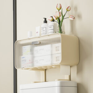 Large Capacity Punch-free Toilet Storage Box