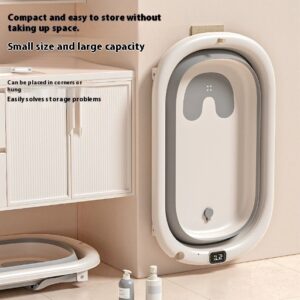 Home Intelligent Constant Temperature Large Capacity Baby Folding Bathtub