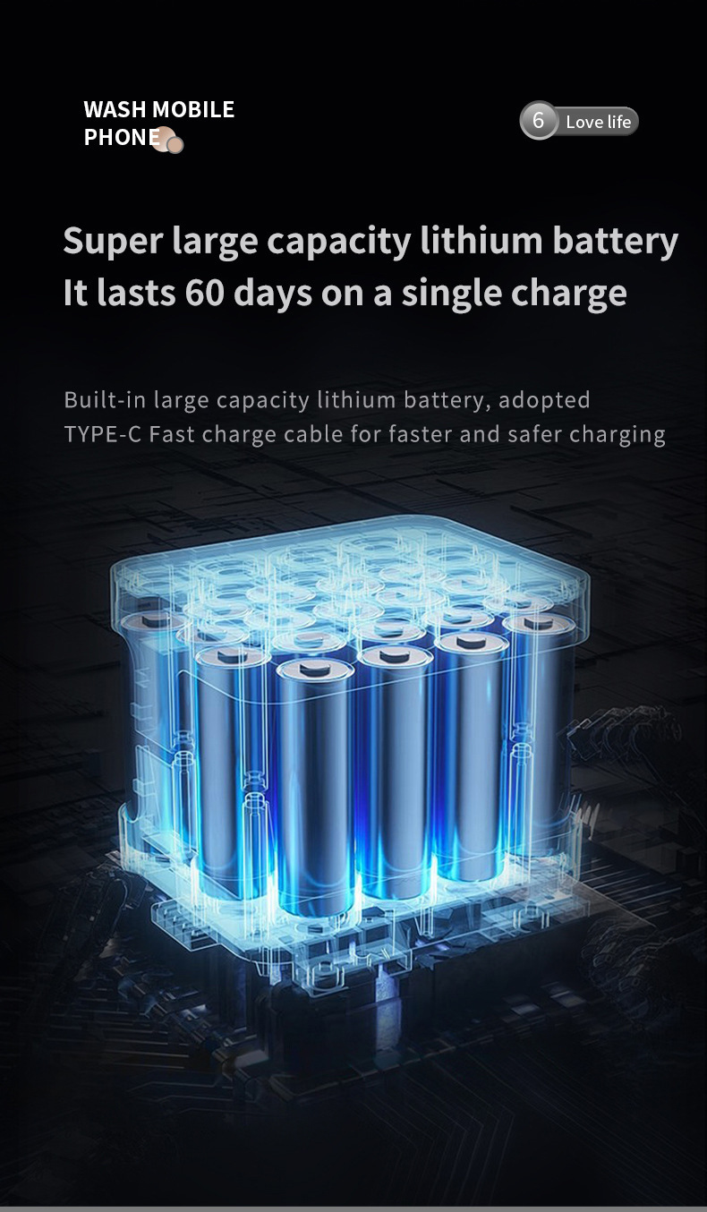 Cross-border Contactless Induction Hand Sanitizer Dispenser, Kitchen And Bathroom Automatic Intelligent Foam Soap Dispenser With Automatic Cleaning Function - Image 6