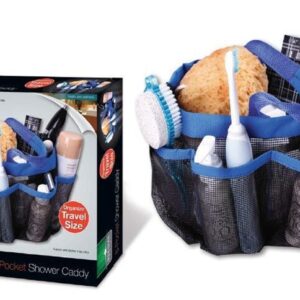 Shower Mesh Basket Bag 8 Pocket Quick Dry Breathable Caddy Tote Bathroom Dorm CA