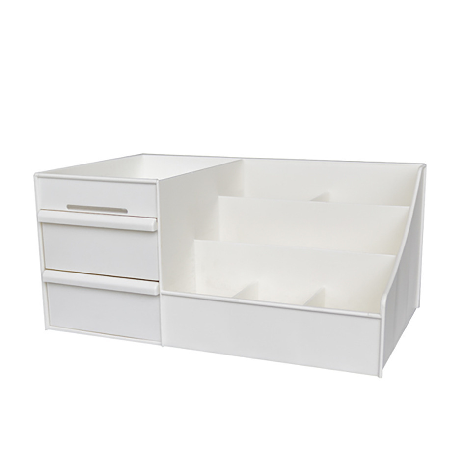 Desktop Cosmetics Storage Box Drawer Large Plastic Dressing Table Jewelry Box Storage Box - Image 5