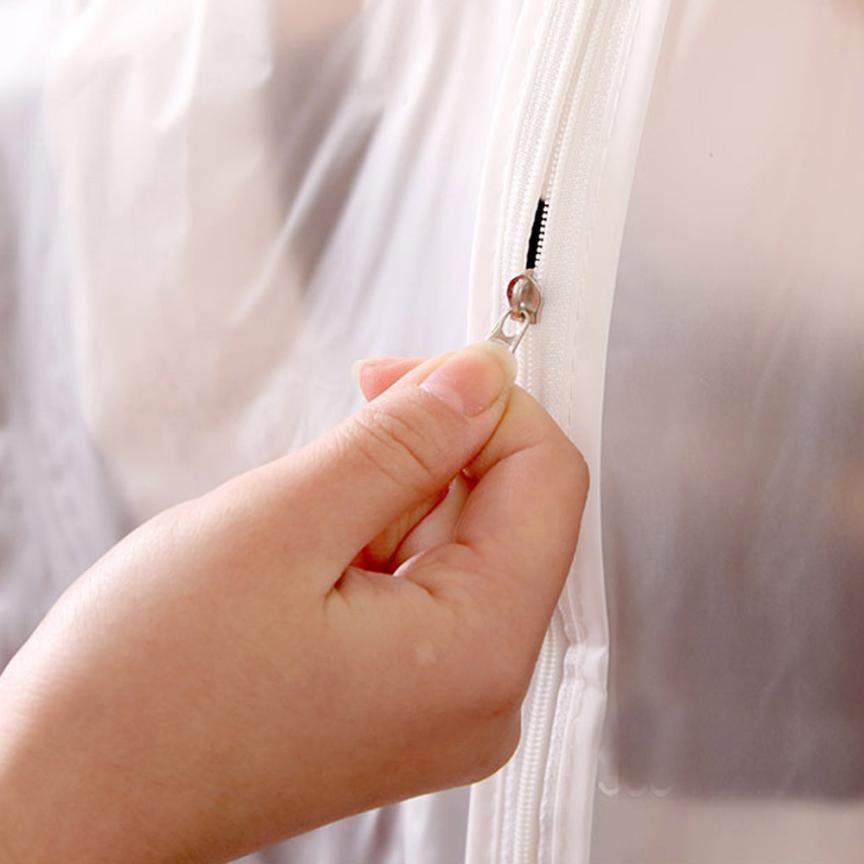 My House Garment Suit Dress Jacket Clothes Coat Dustproof Cover Protector Travel Bag - Image 4