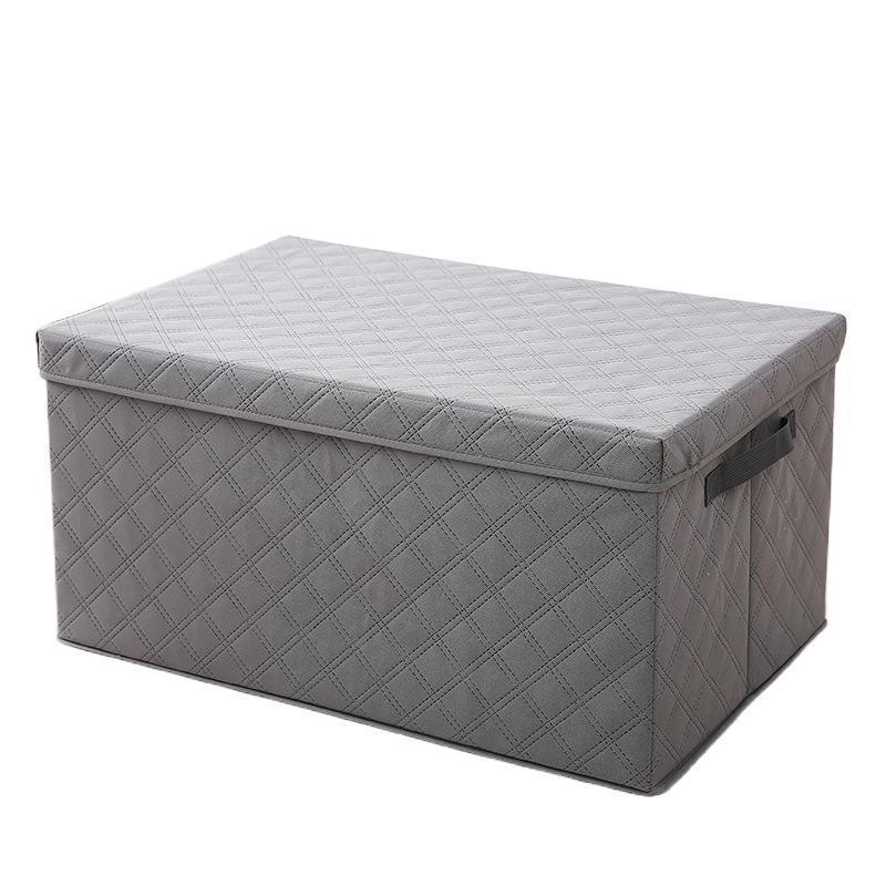 Thickened Non-woven Diamond Lattice Portable Quilt Storage Bag - Image 7