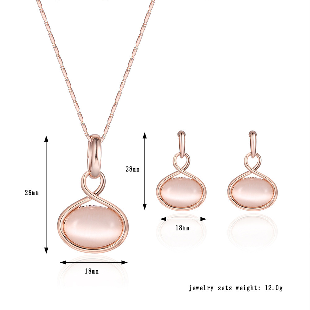 Fashion Bridal Wedding Party Jewelry Set - Image 3