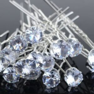 Pearl Diamond Hairpin Set Headgear