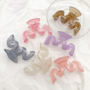 Korean-style Jelly Color Elegant Back Head Hairpin Ponytail Hairpin Headwear