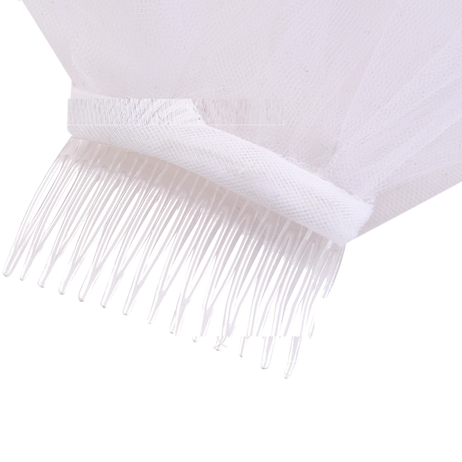 Bachelor Party Bridal Comb Double Layer Veil - Image 5
