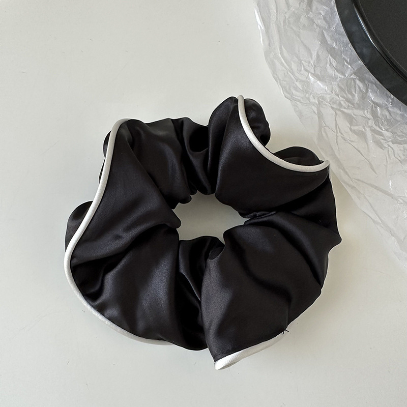 Satin High-grade Large Intestine Ring Gentle Low Ponytail Hair String Rubber Band - Image 6