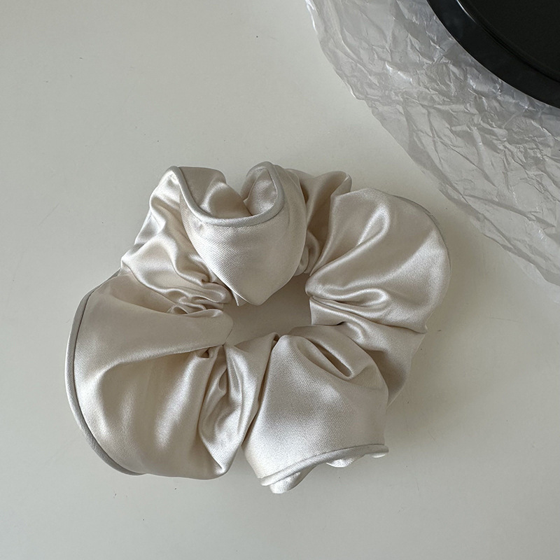 Satin High-grade Large Intestine Ring Gentle Low Ponytail Hair String Rubber Band - Image 10