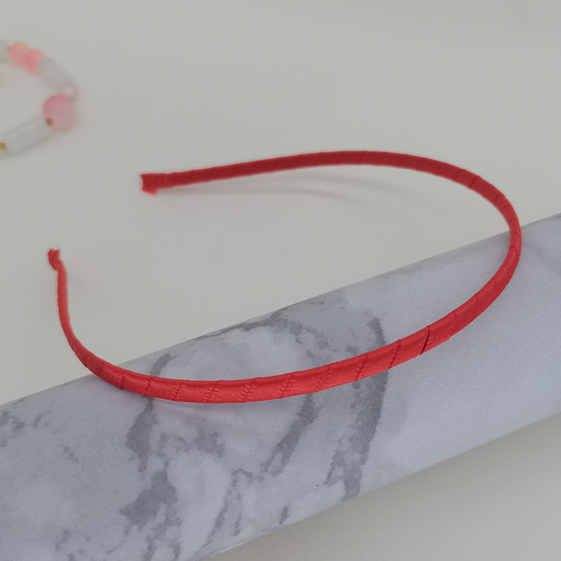 DIY Handmade Hair Accessories Colorful Narrow Goods Head Buckle Metal Thin Headband - Image 3