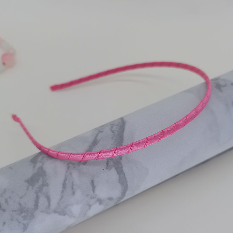 DIY Handmade Hair Accessories Colorful Narrow Goods Head Buckle Metal Thin Headband - Image 5