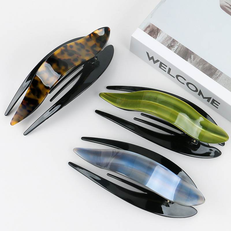 Temperament Personality Acetate Patch Hairpin Headdress - Image 2