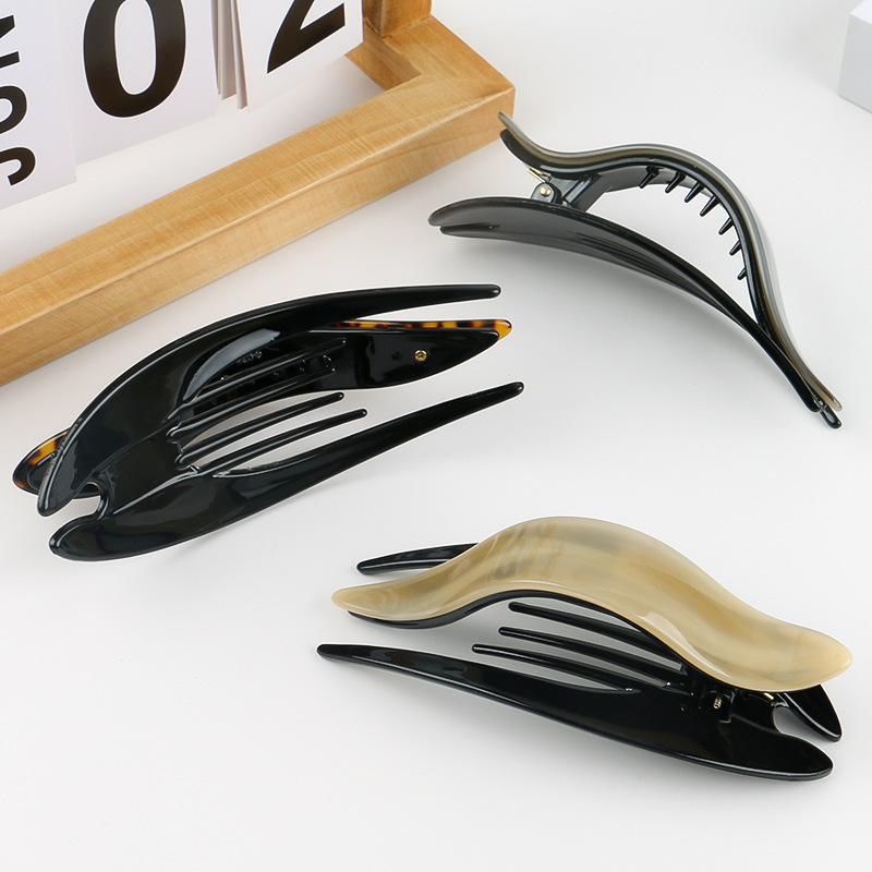 Temperament Personality Acetate Patch Hairpin Headdress - Image 3