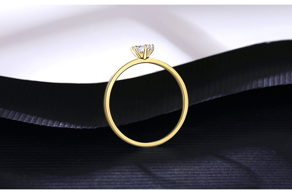 S925 Silver Wind Star Ring Set With Zircon Index Finger - Image 3