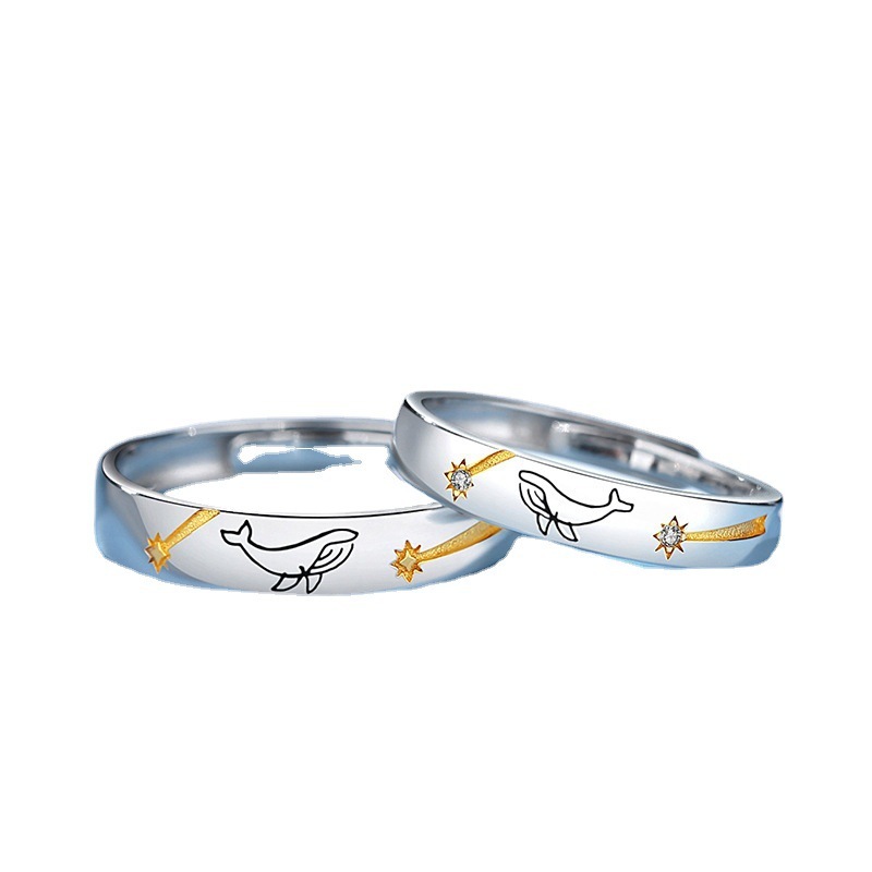 Small Design Adjustable Ring With Opening - Image 5